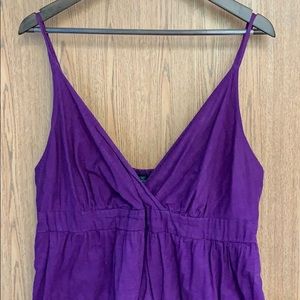 Faded Glory purple sundress with empire waist